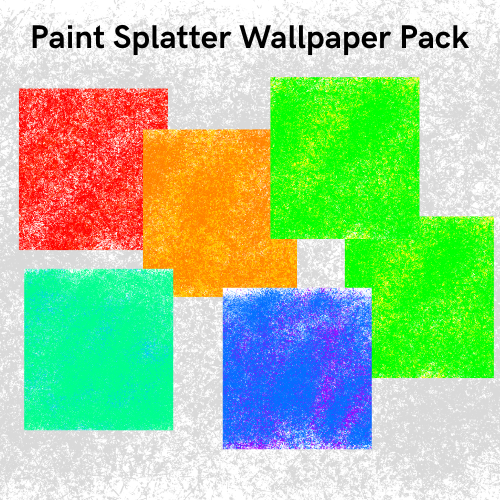 Paint Splatter Wallpaper Pack