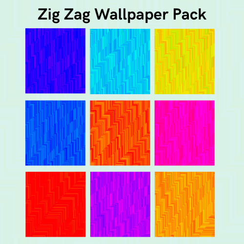 Zig Zag Wallpaper Pack