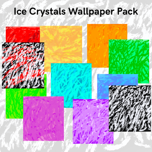 Ice Crystals Wallpaper Pack